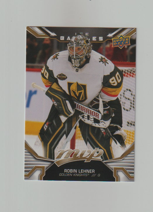 2022-23 Upper Deck MVP Ice Battles Gold #69 Robin Lehner