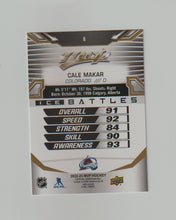 Load image into Gallery viewer, 2022-23 Upper Deck MVP Ice Battles Gold #8 Cale Makar
