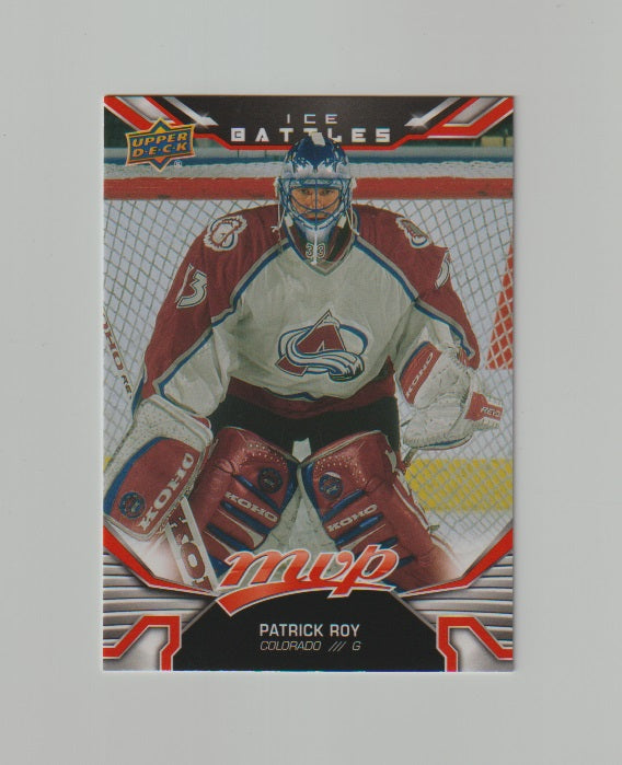 2022-23 Upper Deck MVP Ice Battles #PW-1 Patrick Roy