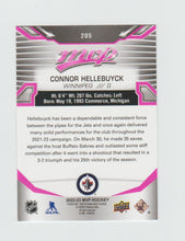 Load image into Gallery viewer, 2022-23 Upper Deck MVP Magenta #205 Connor Hellebuyck
