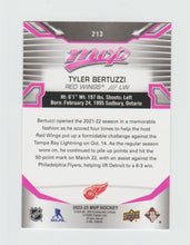 Load image into Gallery viewer, 2022-23 Upper Deck MVP Magenta #213 Tyler Bertuzzi
