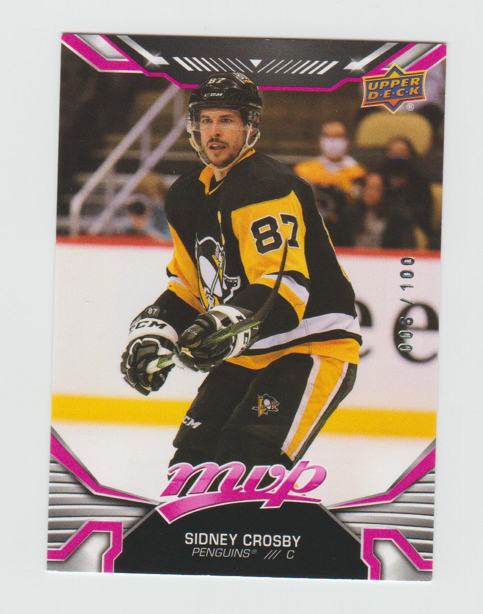 2022-23 Upper Deck MVP Magenta #218 Sidney Crosby