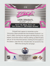 Load image into Gallery viewer, 2022-23 Upper Deck MVP Magenta #219 Leon Draisaitl
