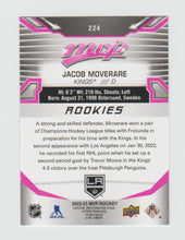 Load image into Gallery viewer, 2022-23 Upper Deck MVP Magenta #224 Jacob Moverare
