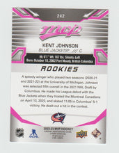 Load image into Gallery viewer, 2022-23 Upper Deck MVP Magenta #242 Kent Johnson
