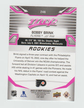 Load image into Gallery viewer, 2022-23 Upper Deck MVP Magenta #246 Bobby Brink
