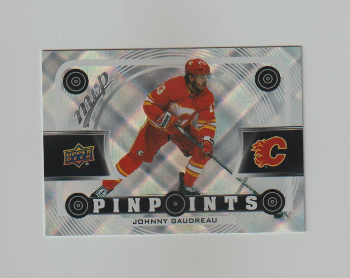 2022-23 Upper Deck MVP Pinpoints #PP-16 Johnny Gaudreau