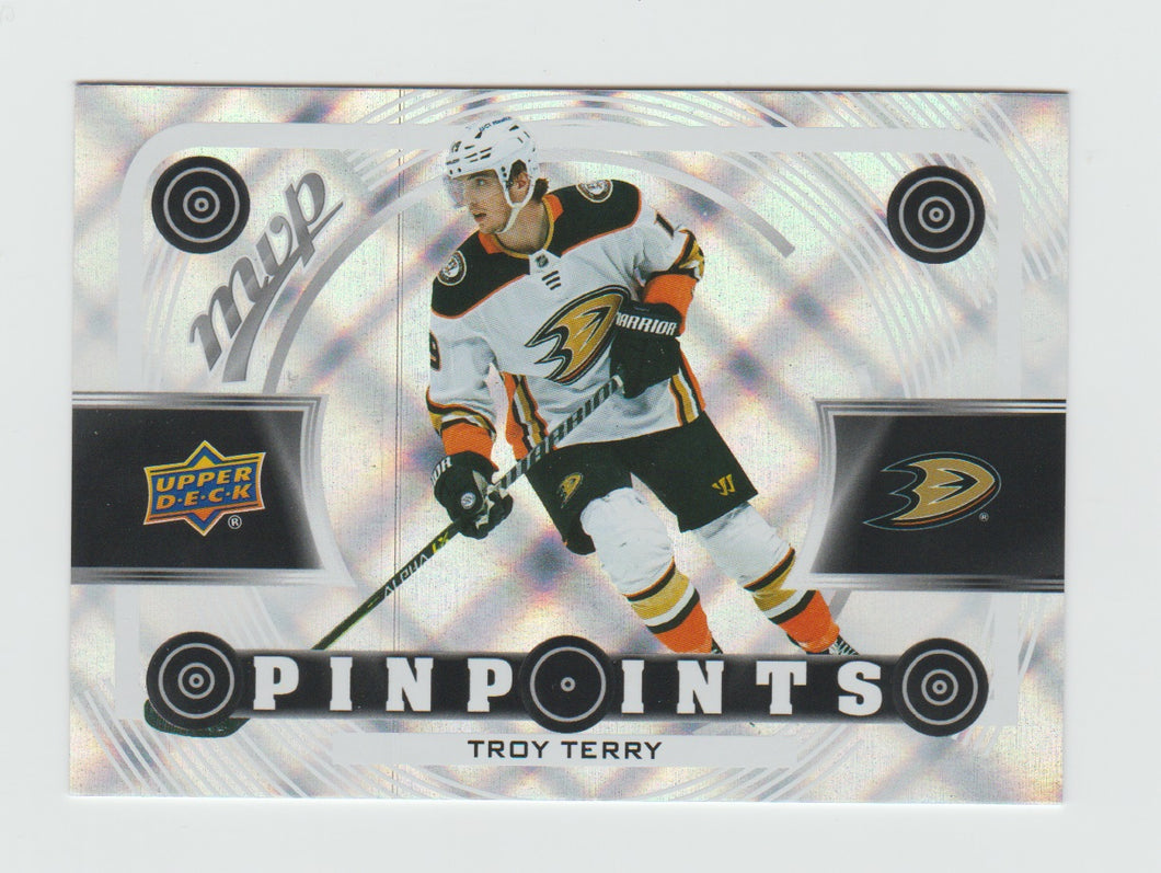 2022-23 Upper Deck MVP Pinpoints #PP-10 Troy Terry