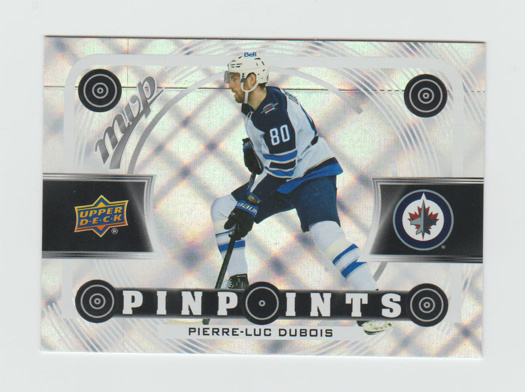 2022-23 Upper Deck MVP Pinpoints #PP-15 Pierre-Luc Dubois