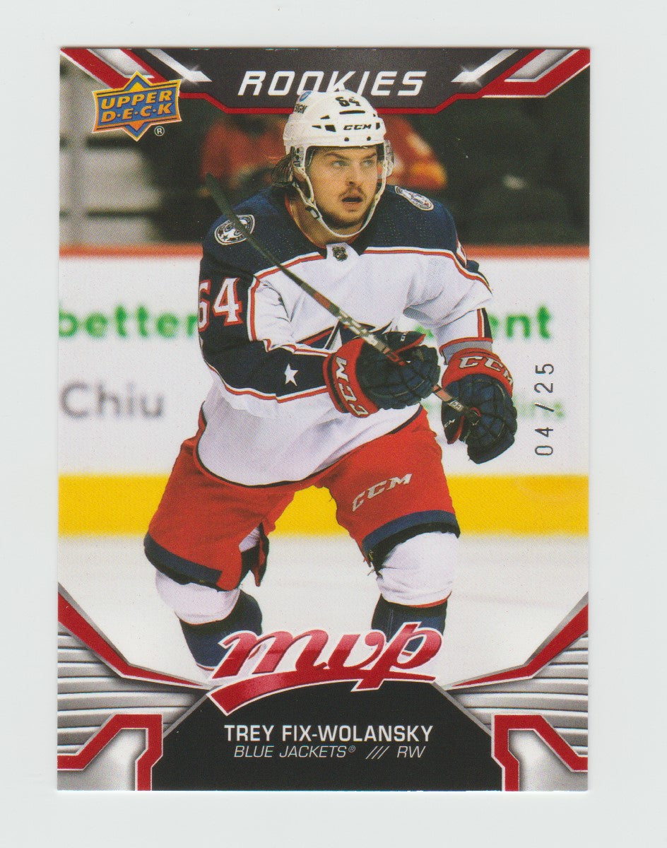 2022-23 Upper Deck MVP Red #239 Trey Fix-Wolansky