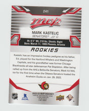 Load image into Gallery viewer, 2022-23 Upper Deck MVP Red #241 Mark Kastelic
