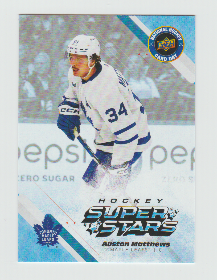 2022-23 Upper Deck National Hockey Card Day #NHCD-15 Auston Matthews