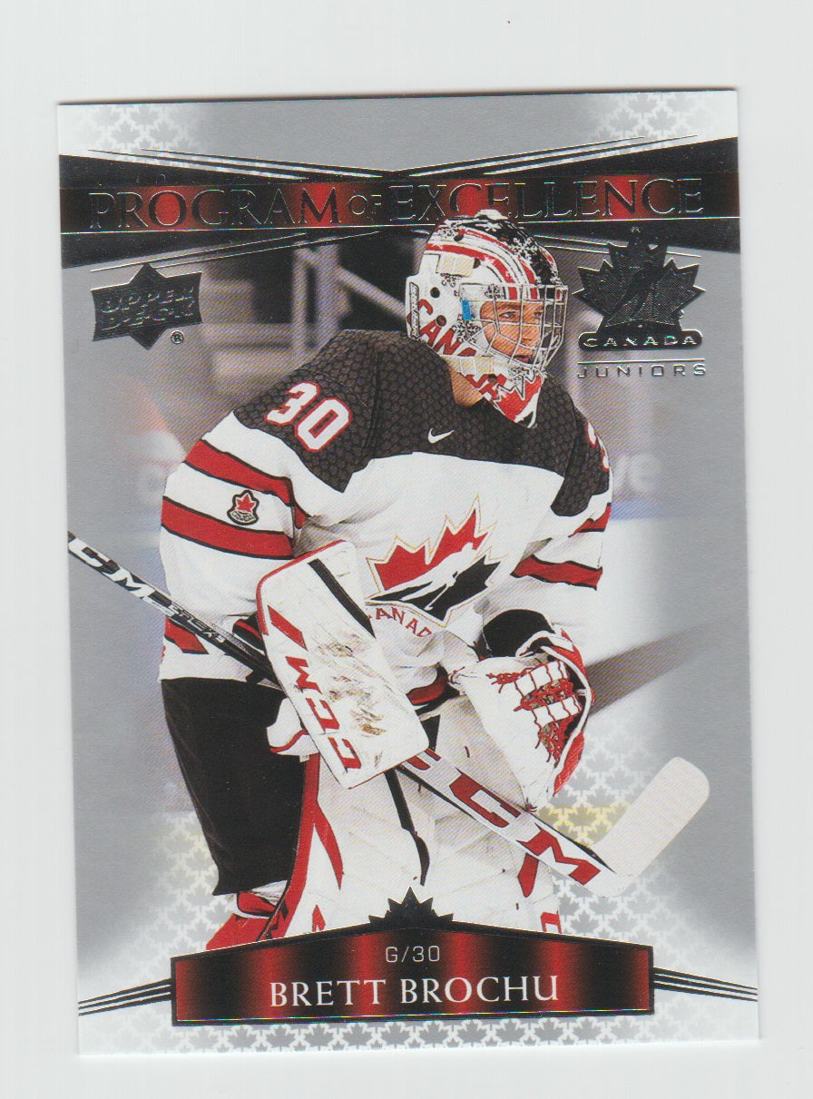 2022-23 Upper Deck Team Canada Juniors #108 Brett Brochu