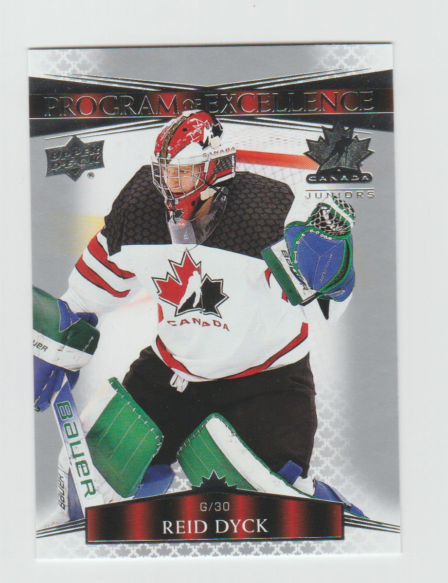 2022-23 Upper Deck Team Canada Juniors #132 Reid Dyck