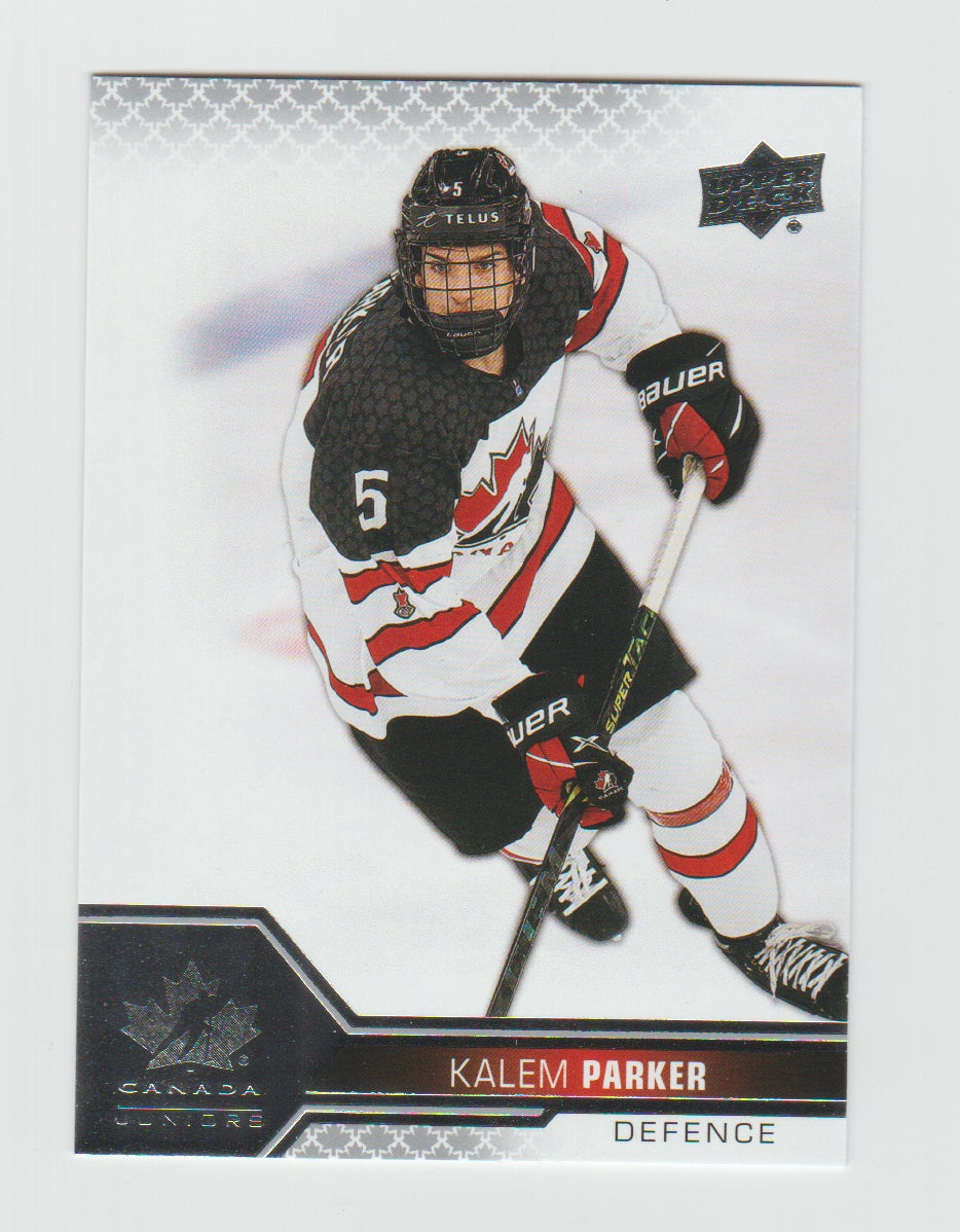 2022-23 Upper Deck Team Canada Juniors #34 Kalem Parker