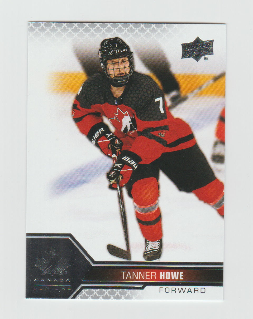 2022-23 Upper Deck Team Canada Juniors #42 Tanner Howe