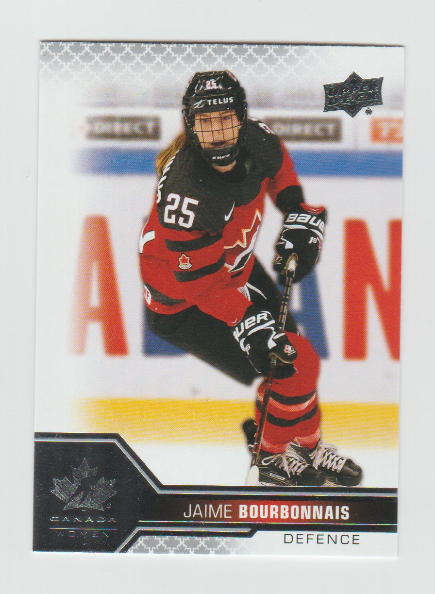 2022-23 Upper Deck Team Canada Juniors #55 Jaime Bourbonnais