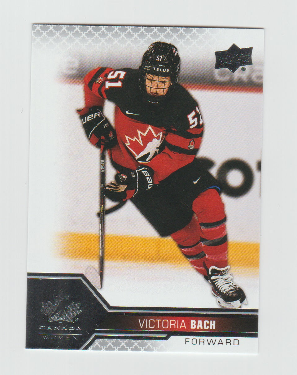2022-23 Upper Deck Team Canada Juniors #66 Victoria Bach