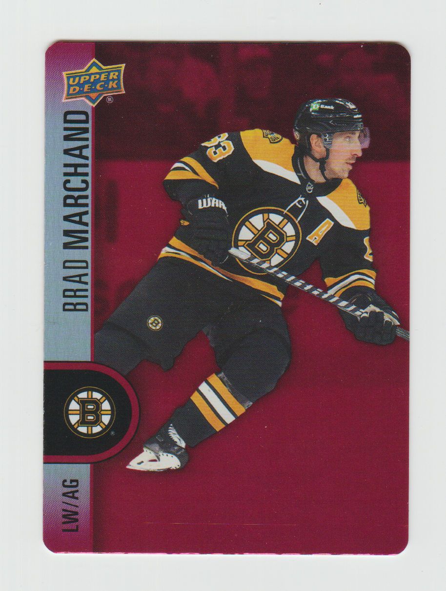 2022-23 Upper Deck Tim Hortons Red Die Cuts #DC-23 Brad Marchand