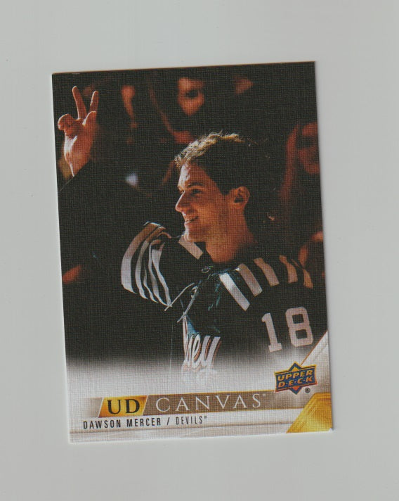 2022-23 Upper Deck UD Canvas #C170 Dawson Mercer