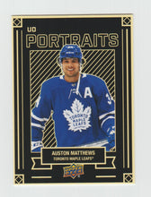 Load image into Gallery viewer, 2022-23 Upper Deck UD Portraits #P-17 Auston Matthews
