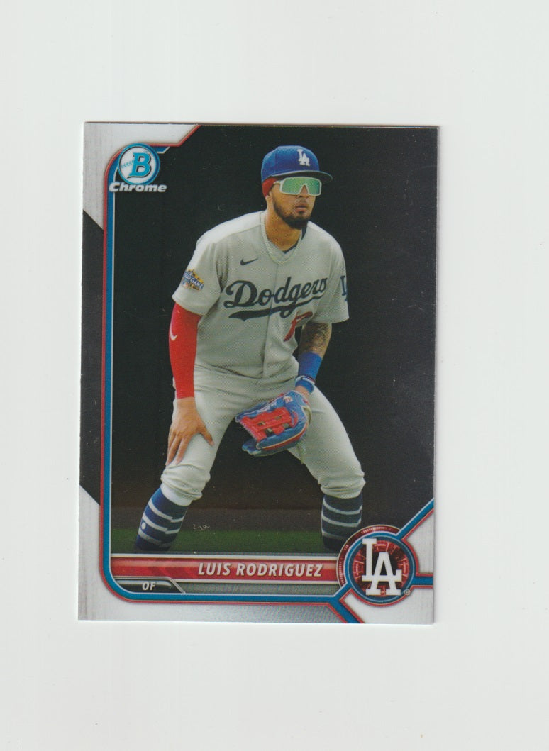 2022 Bowman Chrome Prospects #BCP-47 Luis Rodriguez