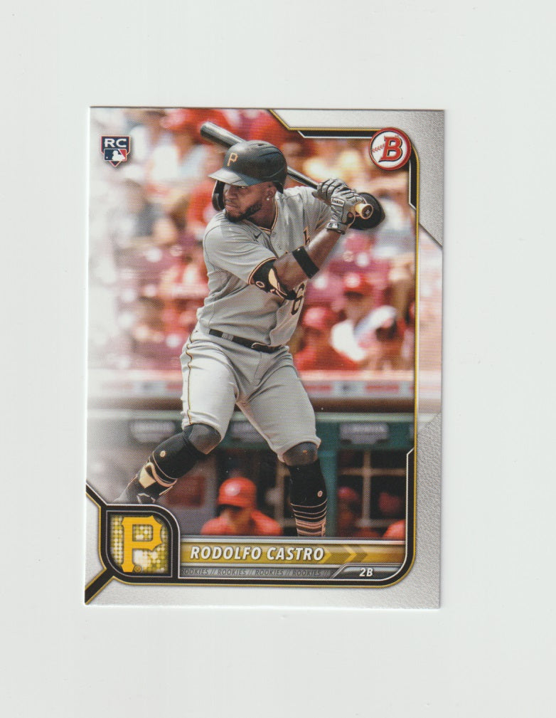 2022 Bowman Rookie #9 Rodolfo Castro