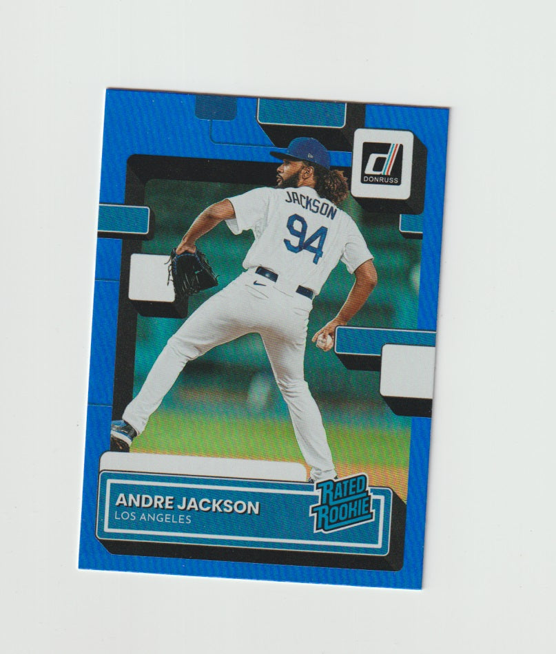 2022 Donruss Holo Blue #48 Andre Jackson