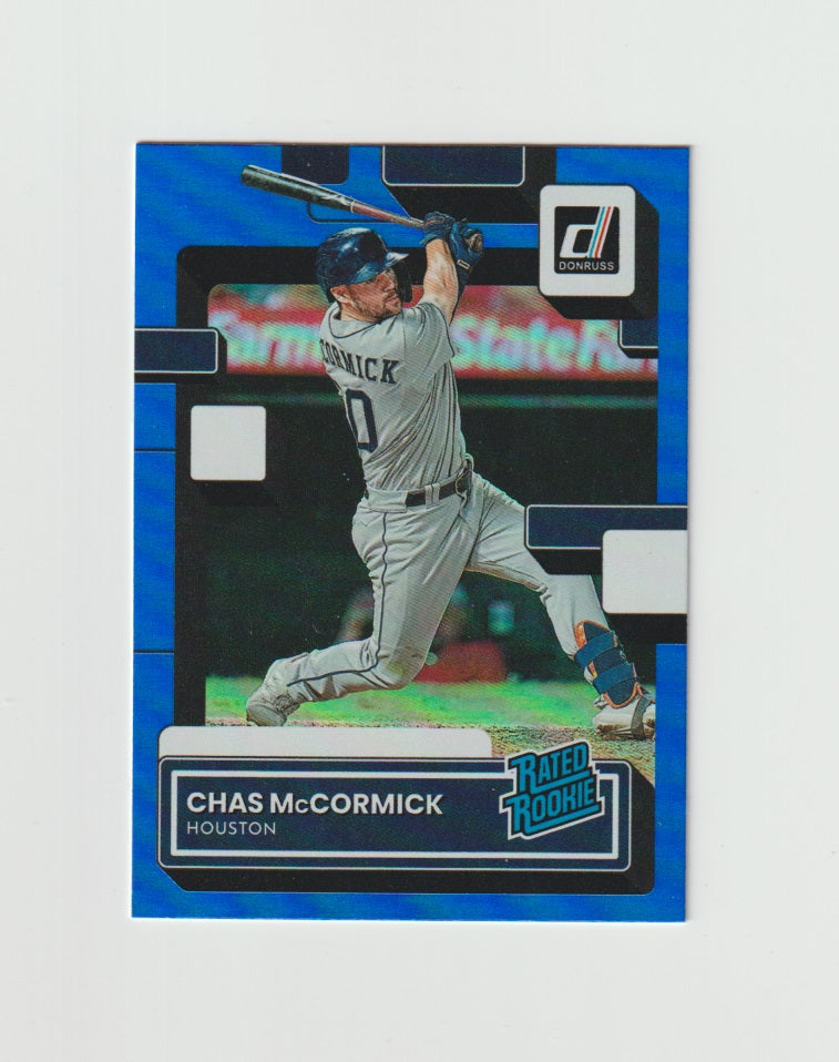 2022 Donruss Holo Blue #70 Chas McCormick