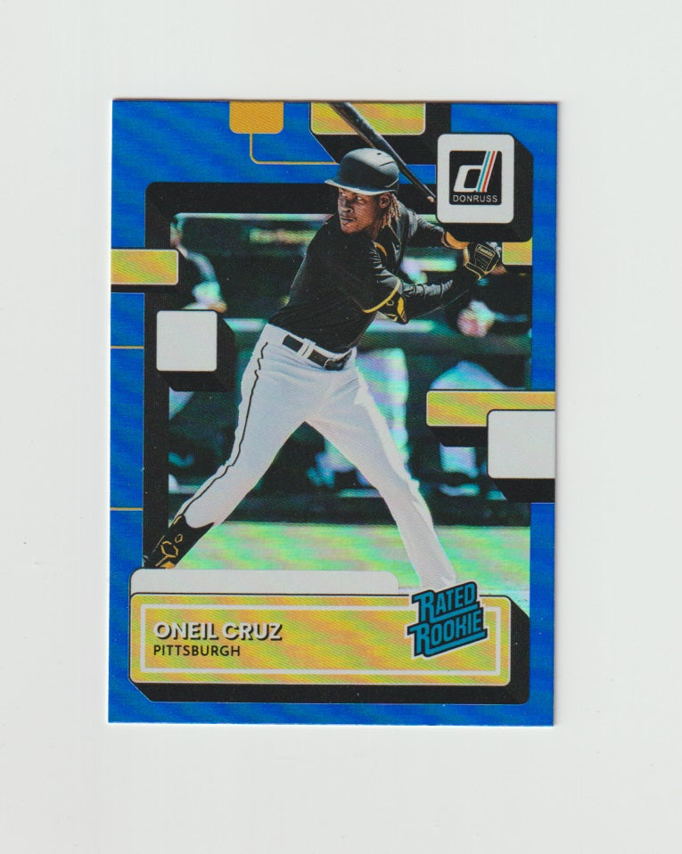 2022 Donruss Holo Blue #80 Oneil Cruz