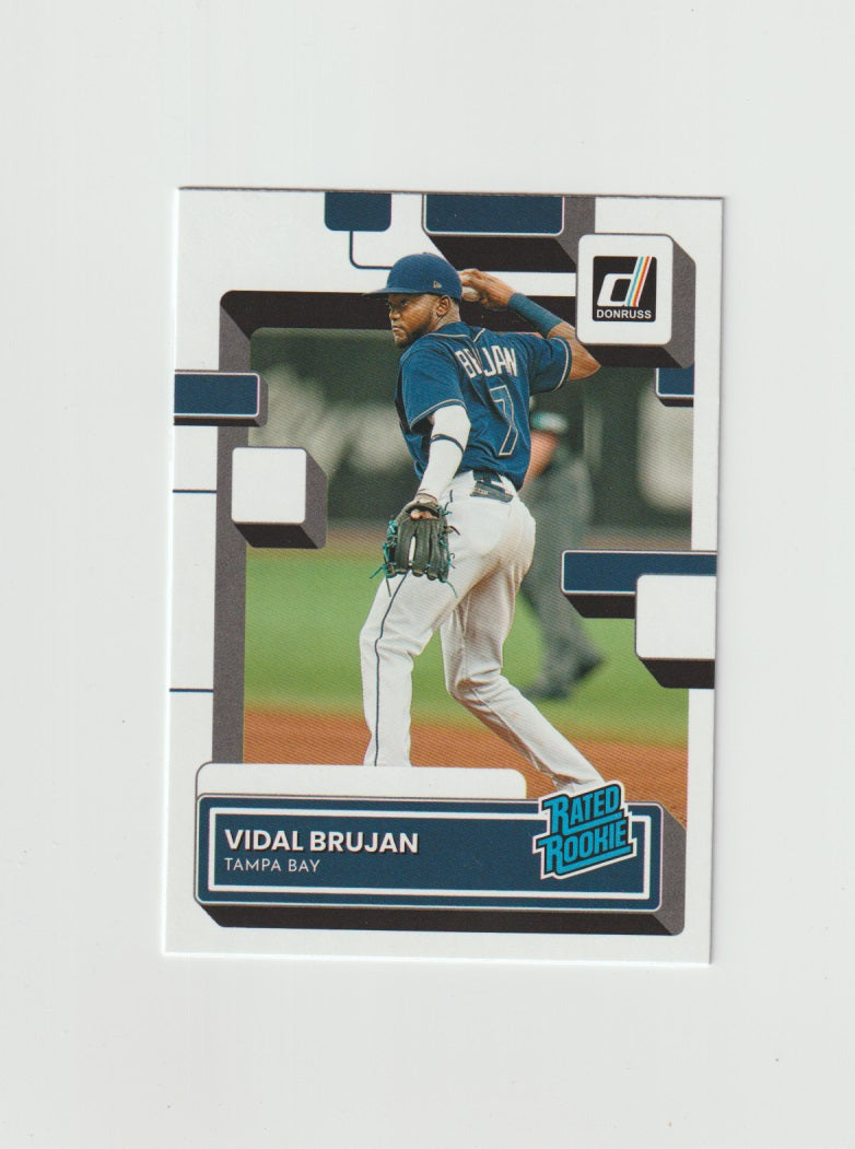 2022 Donruss Rated Rookie #38 Vidal Brujan