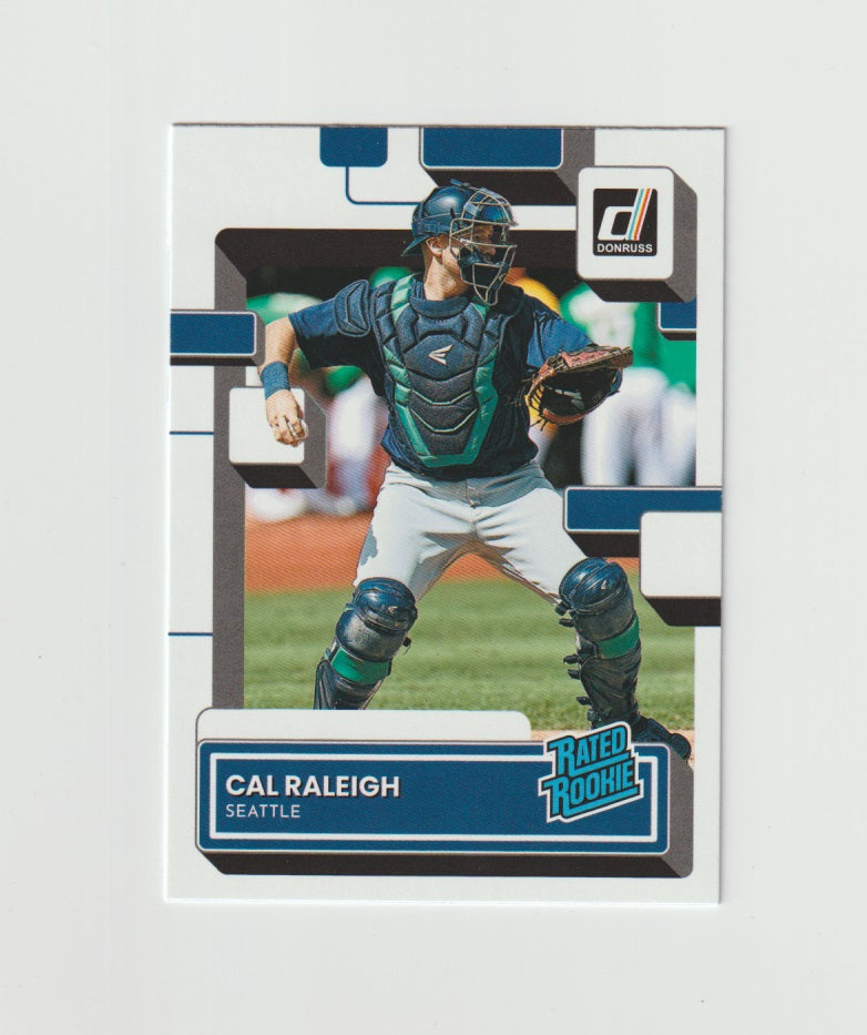 2022 Donruss Rated Rookie #39 Cal Raleigh