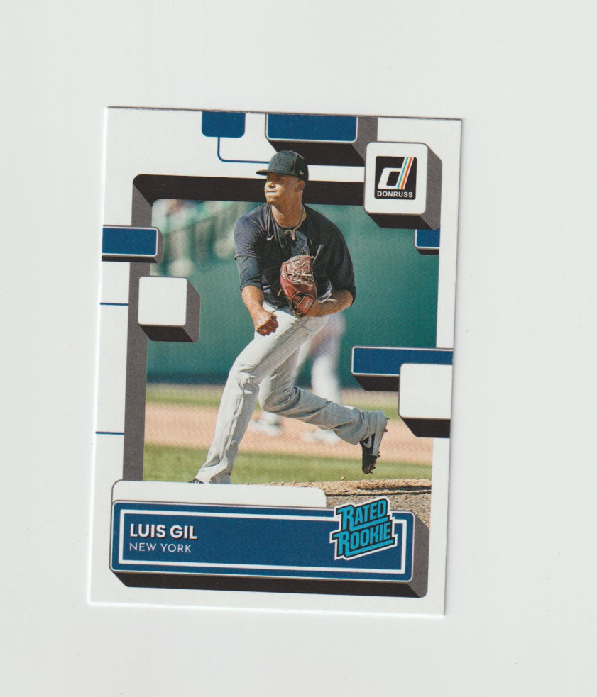 2022 Donruss Rated Rookie #44 Luis Gil