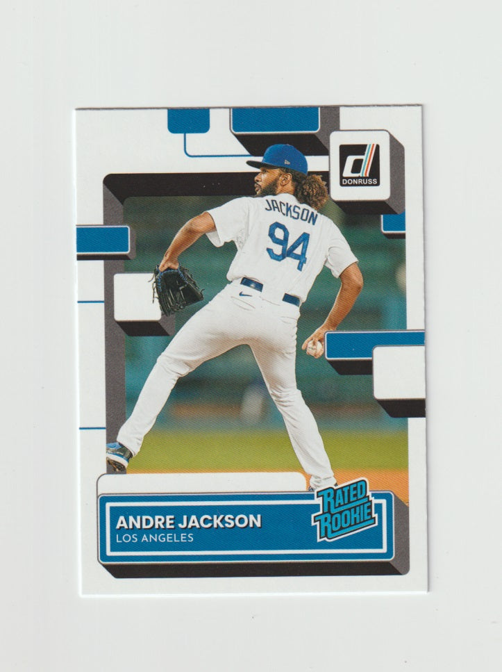 2022 Donruss Rated Rookie #48 Andre Jackson