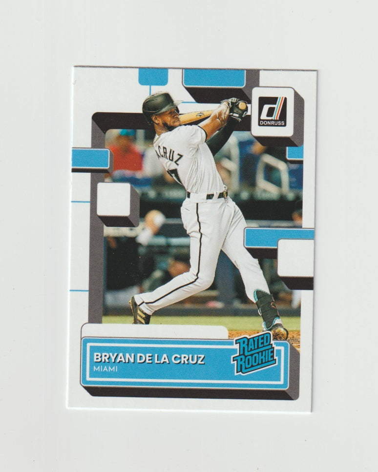 2022 Donruss Rated Rookie #53 Bryan De La Cruz