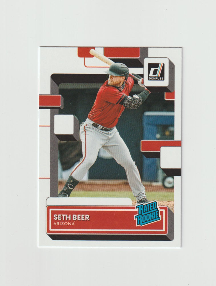 2022 Donruss Rated Rookie #58 Seth Beer