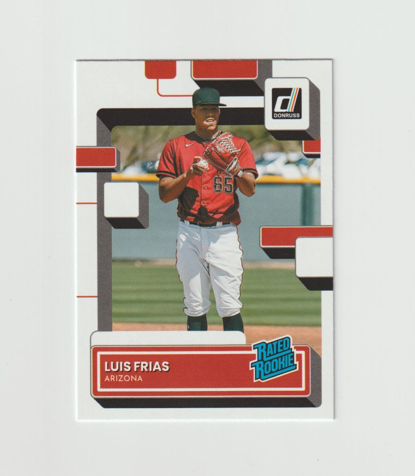 2022 Donruss Rated Rookie #63 Luis Frias