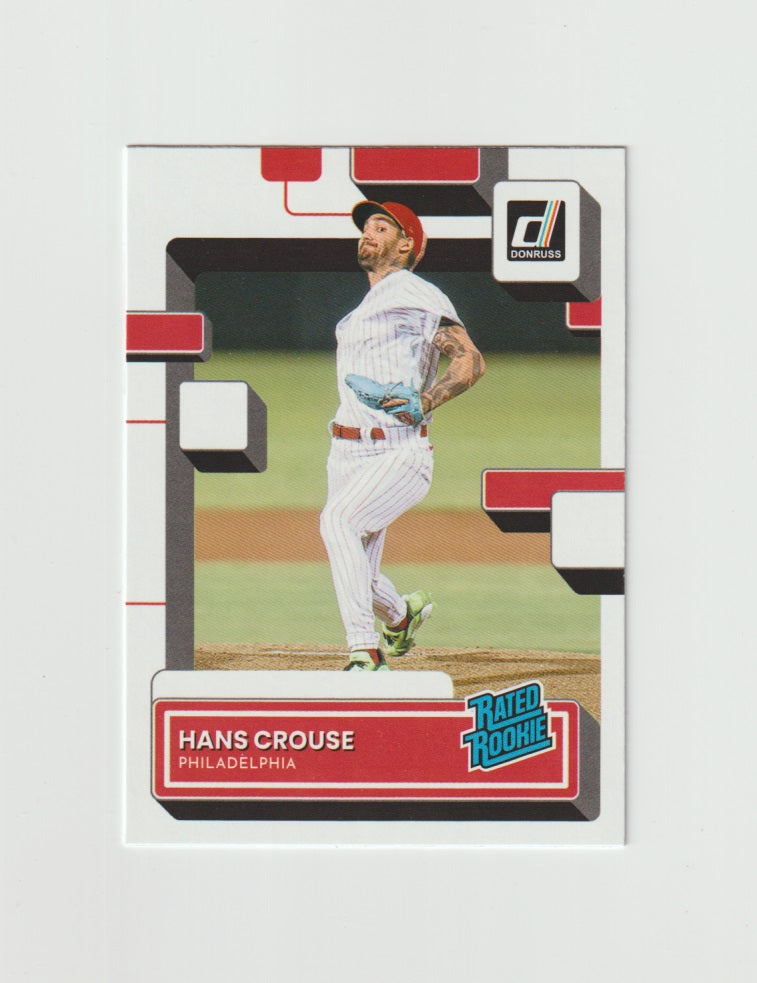 2022 Donruss Rated Rookie #67 Hans Crouse