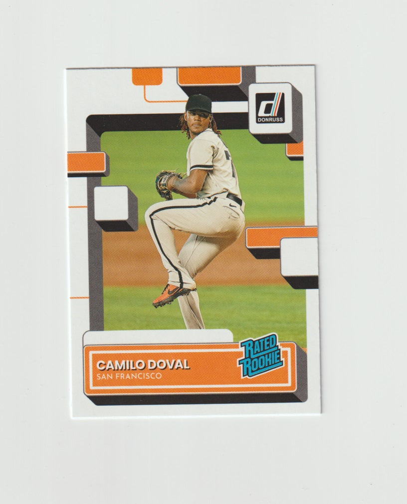 2022 Donruss Rated Rookie #72 Camilo Doval