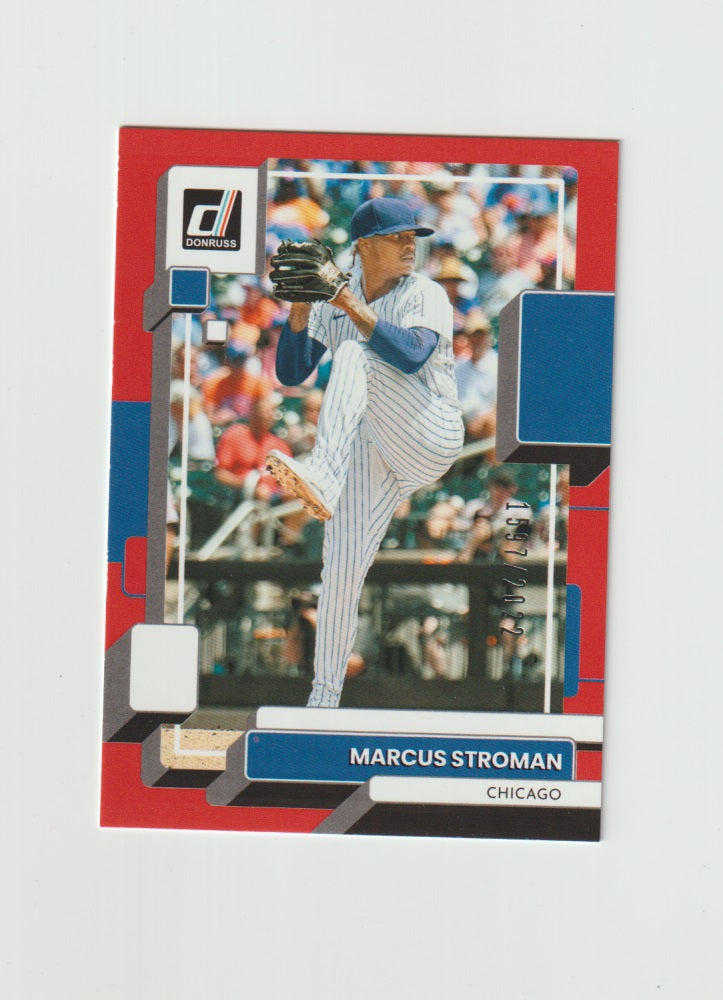 2022 Donruss Red #143 Marcus Stroman