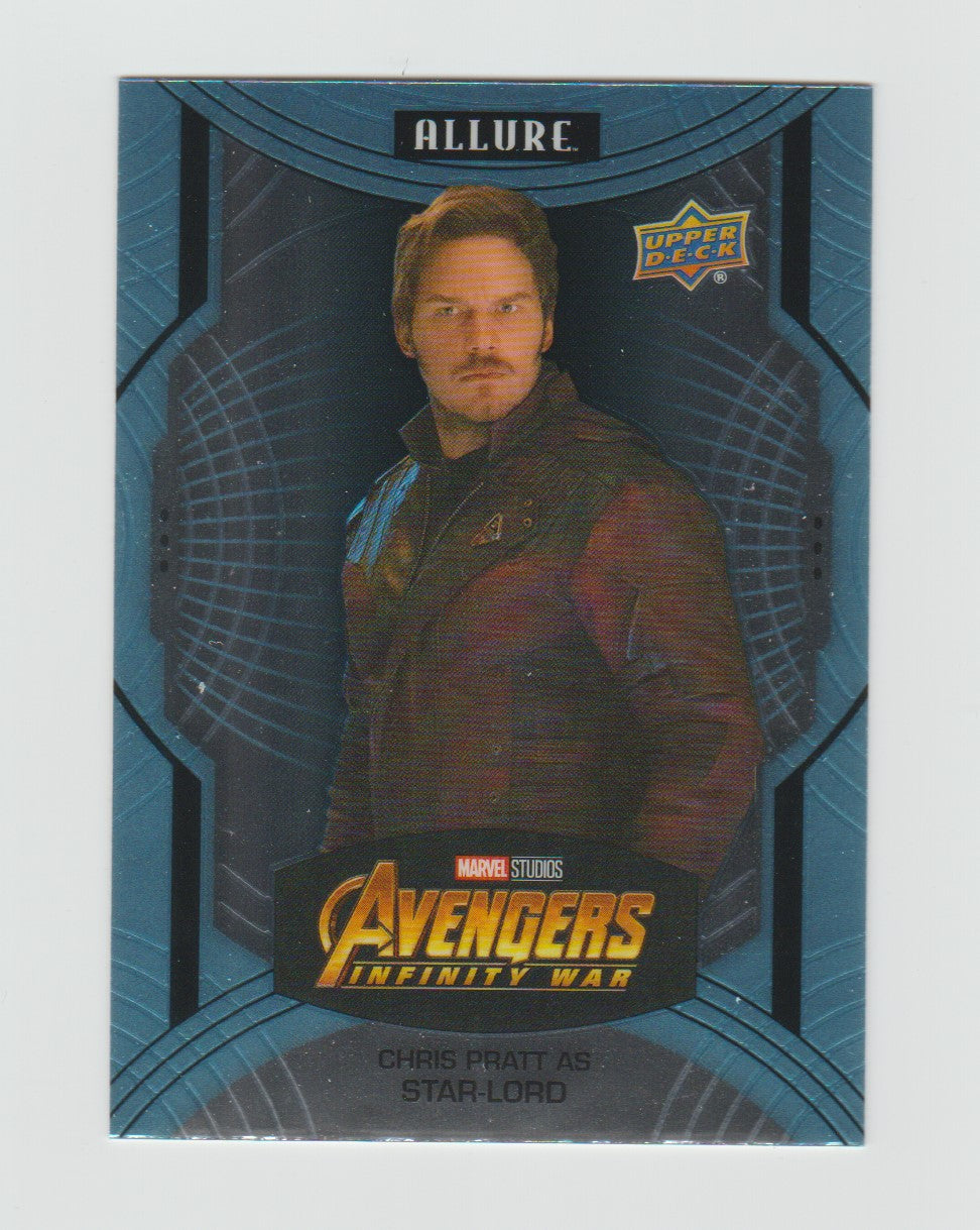 2022 Marvel Allure High Series #145 Chris Pratt as Star-Lord