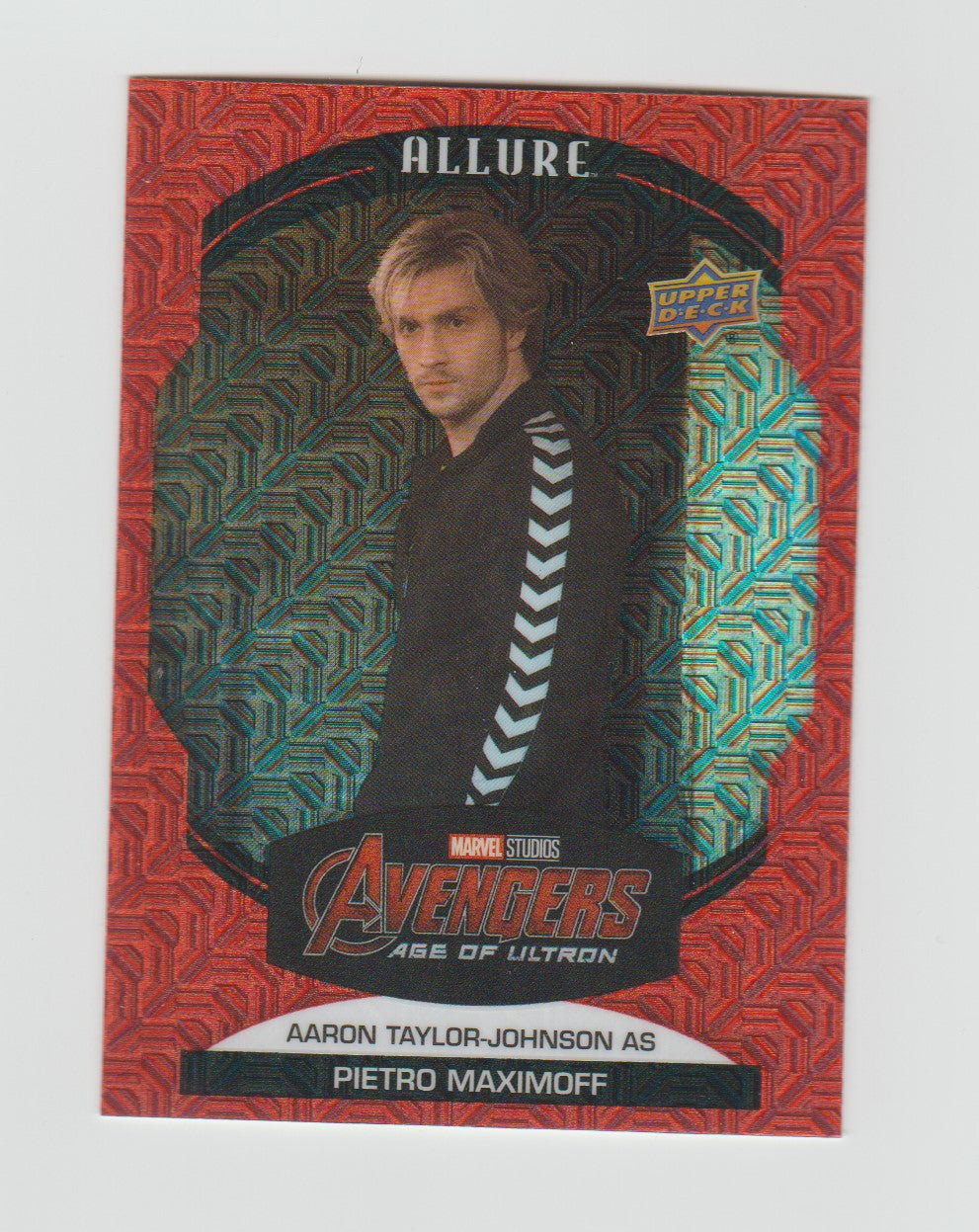 2022 Marvel Allure Sunrise #39 Aaron Taylor-Johnson as Pietro Maximoff