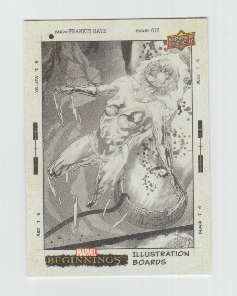 2022 Marvel Beginnings: Vol 2: Series 1 Illustration Boards #IB-70 Frankie Raye