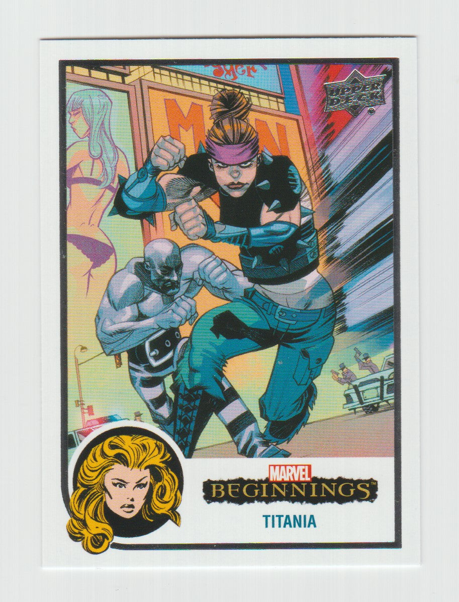 2022 Marvel Beginnings: Vol 2: Series 1 #110 Titania