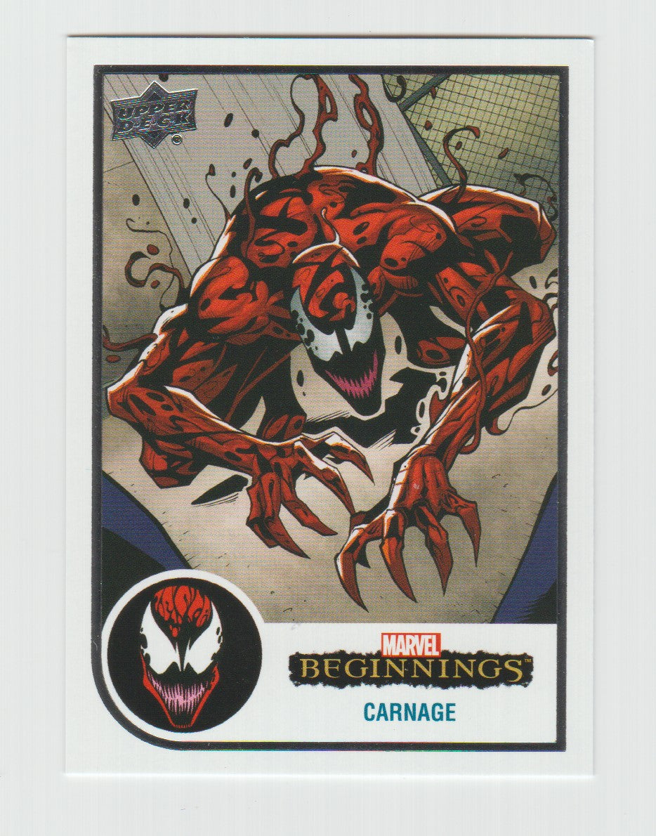 2022 Marvel Beginnings: Vol 2: Series 1 #128 Carnage