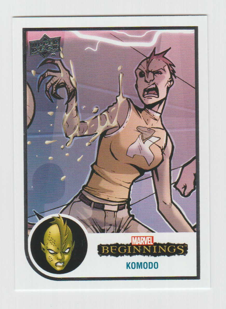 2022 Marvel Beginnings: Vol 2: Series 1 #153 Komodo
