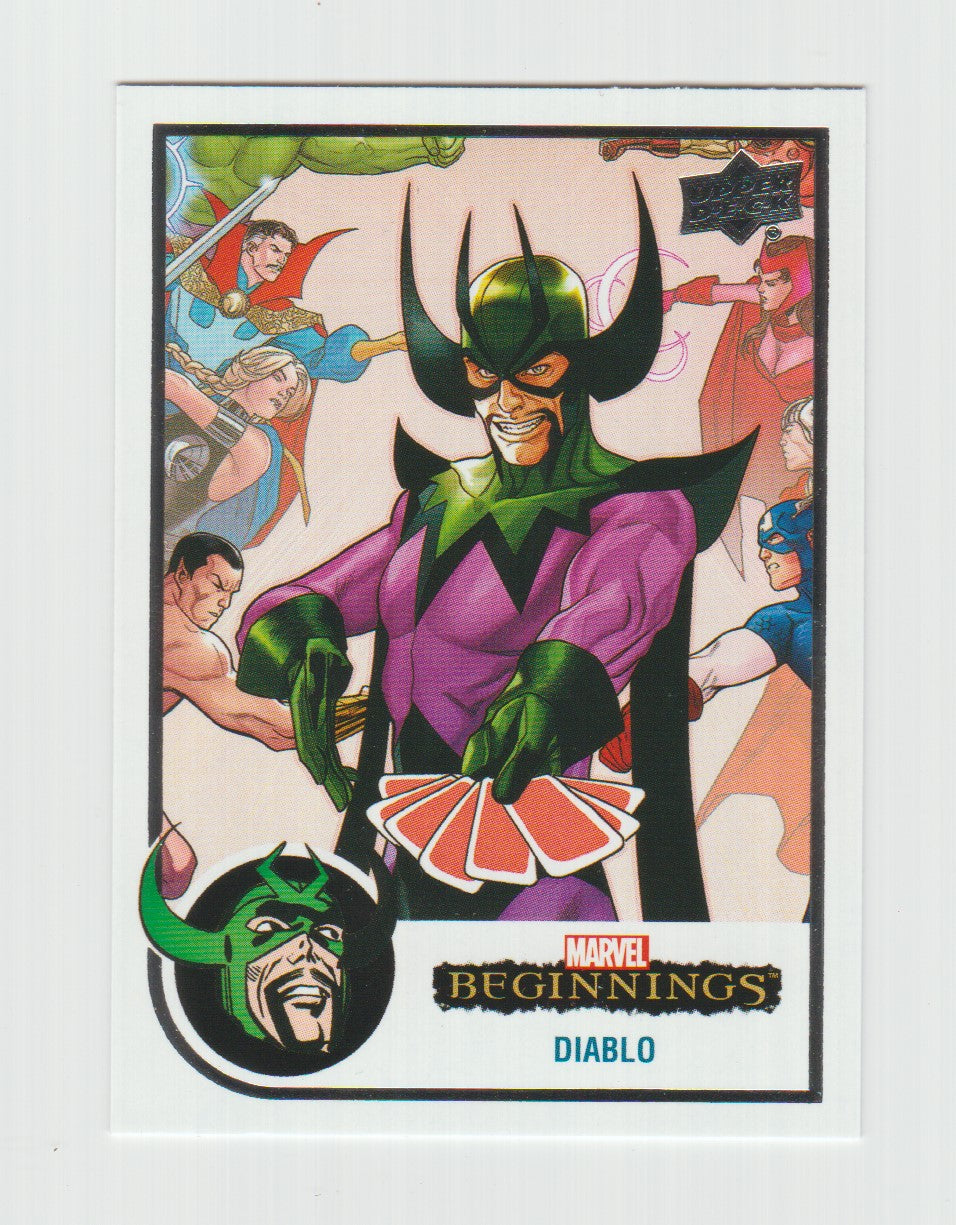 2022 Marvel Beginnings: Vol 2: Series 1 #26 Diablo
