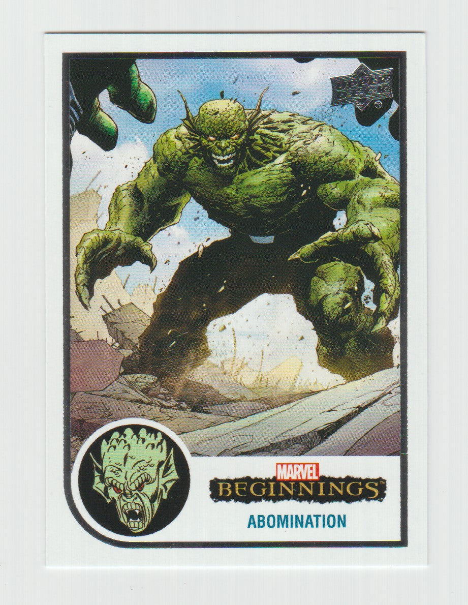 2022 Marvel Beginnings: Vol 2: Series 1 #40 Abomination