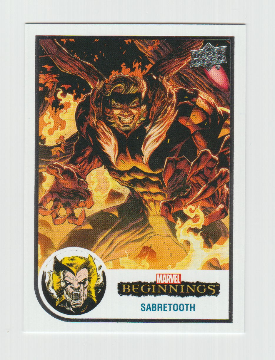 2022 Marvel Beginnings: Vol 2: Series 1 #79 Sabretooth