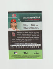 Load image into Gallery viewer, 2022 Stadium Club Chrome Rookie #379 Brendan Donovan
